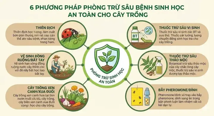 Cách Phòng Trừ Sâu Bệnh Hại Cây Trồng Hiệu Quả: Hướng Dẫn Toàn Diện Cách Phòng Trừ Sâu Bệnh Hại Cây Trồng Hiệu Quả: Hướng Dẫn Toàn Diện