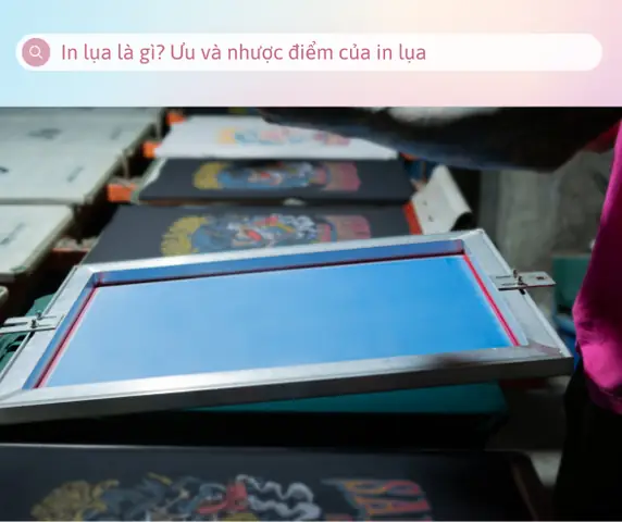 Cách In Khung Ảnh Trên Nền Màu Trầm Bằng Kỹ Thuật In Lụa