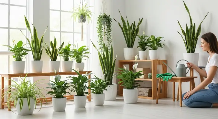 Cách Trồng Cây Oxy Và Sử Dụng Oxy Già (H2O2) Cho Cây Phát Triển Mạnh Mẽ, Lọc Không Khí Hiệu Quả